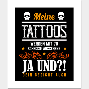 Tattoo Saying In German Word - v7 Posters and Art